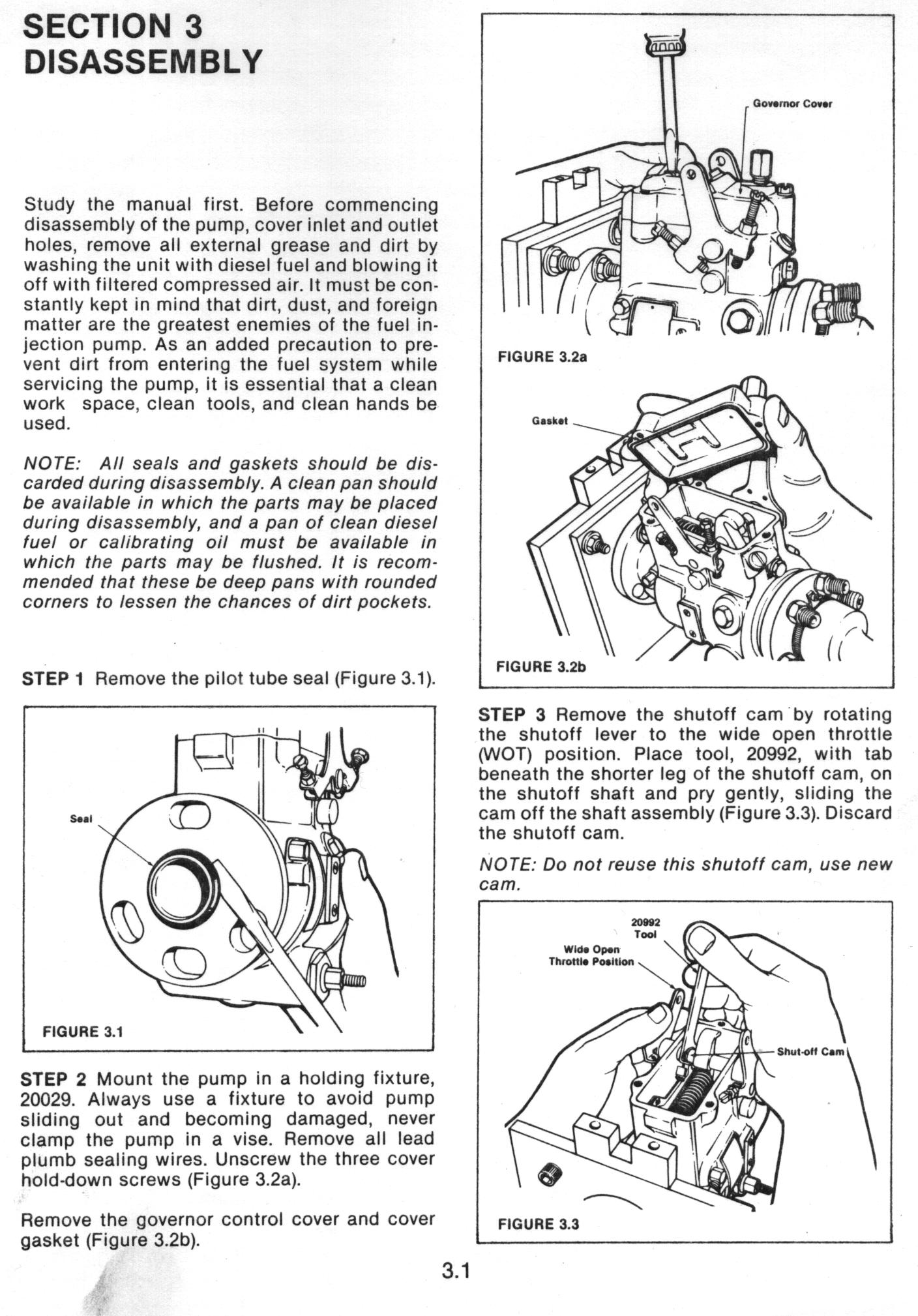 Roosa master injector pump repair manual