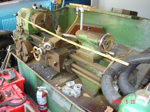 Used Clausing Colchester Engine Lathe.
