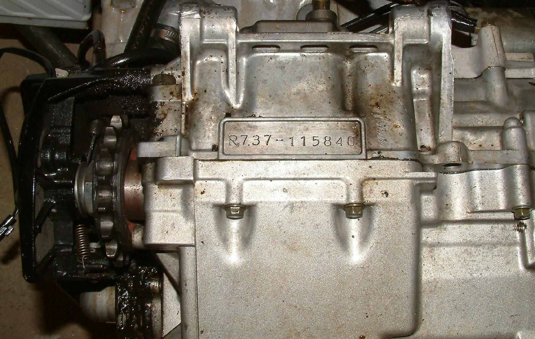 Suzuki gsxr 750 engine serial number